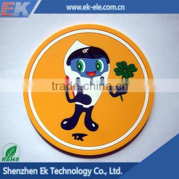 China souvenir gift customized logo promotion cup mats