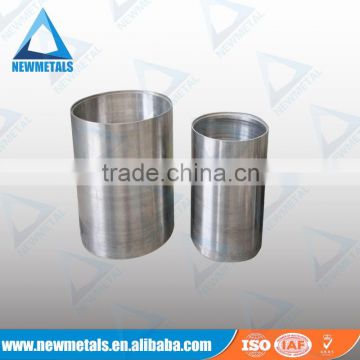 High purity low price China manufactured molybdenum moly TZM tube pipe block