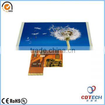 5.0TFT LCD capacitive touch panel with Innolux glass and 40PIN