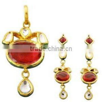 Kundan Pendant Sets