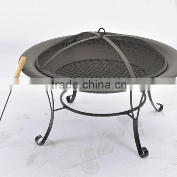 Nengfeng bowl-shape fashion winter wood burning fire stove heating stove steel furnace fire pit for family