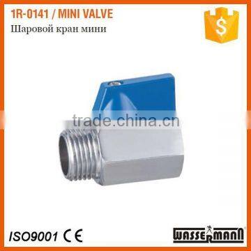 Forging brass ball valve reduce port