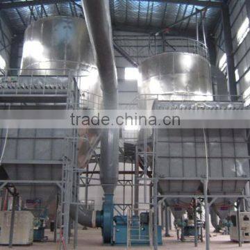 Industrial effluent spray dryer