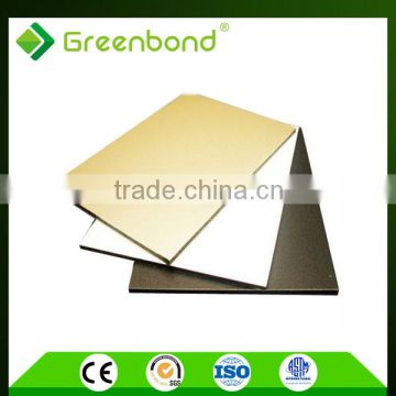Greenbond fireproof acp plastic exterior wall cladding