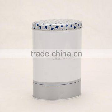 Tin Material and Cookie Use Round Tin Christmas tin box