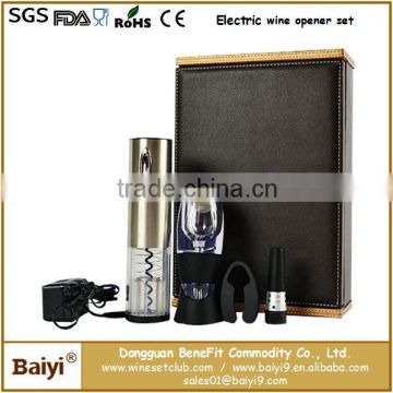 New rechargeable electric wine tools with fast magic decanter