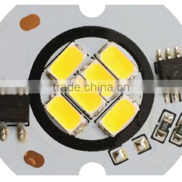 6W AC led pcb board, driverless LED replacement PCB Board, retrofit LED Board for bulb/ceiling light fixture