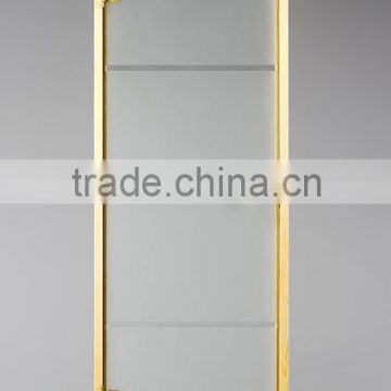 tempered Glass Doors with aluminium frame for sauna room (KD-7008)