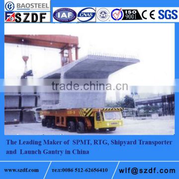 DCY B125T Shipyard Transporter container transport semi trailer