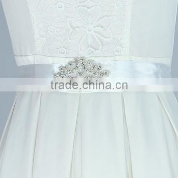 2015 new popular crystal rhinestone belt bridal sash for wedding dress R8020F02