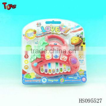 Plastic Fruit musical keyboard education toy