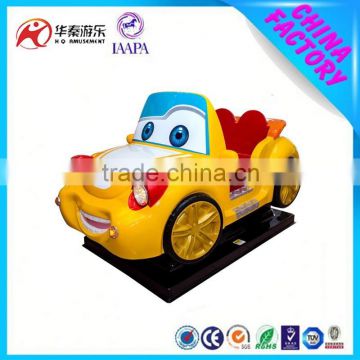 2015 hot sale in European market coin operated with 3D good looking and lovely swing car