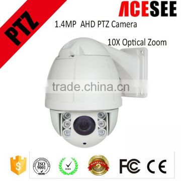 ACESEE China supplier ahd ptz 1.4MP/720P/960P 10x zoom mini high speed dome camera