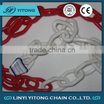 New And Hot 6mm Decorative White And Red Plastic Chain