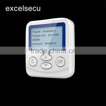 Safety financial equipment function electronic digital signature Key