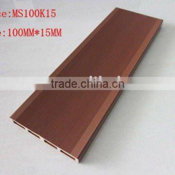 100mm*15mm waterproof wpc fence board