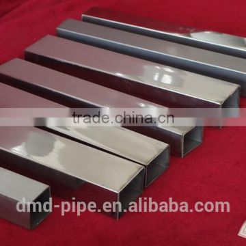 stainless steel square pipe for decoration in aisi 201 202 301 304 316 430 304L 316L