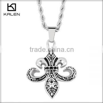 Guangzhou top quality charm meaningful stainless steel pendant necklace for men