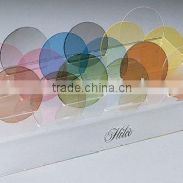 Lucite/Acrylic Lens Tinting Sample Display Tray