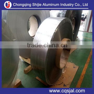 0.2mm~0.7mm thick Coated thin aluminum strip for pipe and profile of TPE ,TPV