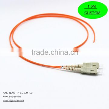 High quality China-made SC MM Simplex 2.0mm Fiber optic pigtail