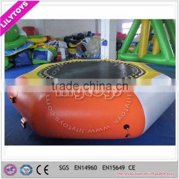 Giant inflatable watet toys inflatable water trampoline for sale