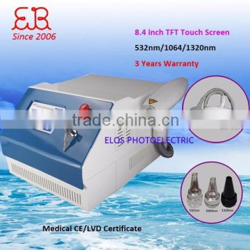 Big discount!! Touch screen tattoo removal laser for sale with 3 years warranty