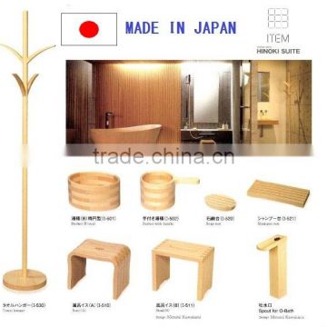 High quality and Premium bath accessory made in japan with High-precision
