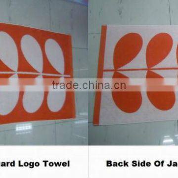 OEM 100%cotton beach towels with logo printed/jacquard/embroidered