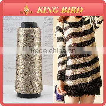 high quality knitting yarn with sequin