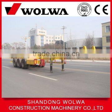 low price skeleton semi trailer