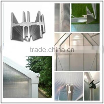 Structral framing aluminum profiles , Greenhouse Accessories, mill finished