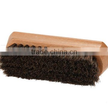 wood brush/ Horse hair brush/black shoe polish brush