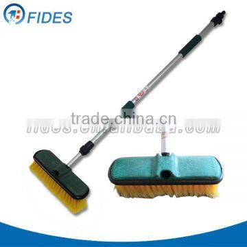 8'' head soft bristle auto Car wash brushes with telescopic long handle