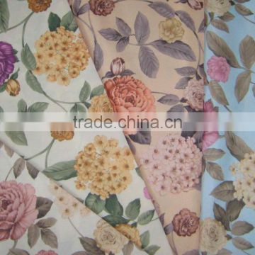 100% polyester microfiber printed brushed fabric home textile fabric
