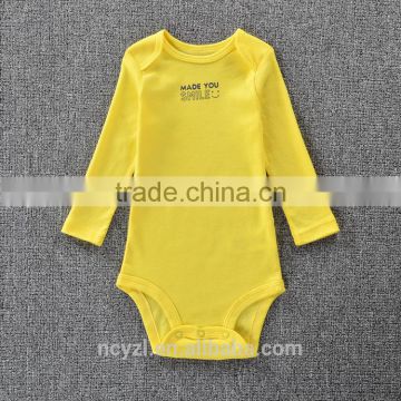 Baby Ruffle Romper Pima Cotton Baby Clothes Winter China Factory