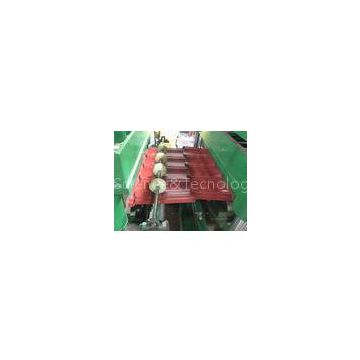 Auto Roofing Tile Roll Forming Machine Double Layer Roof Tile Machinery