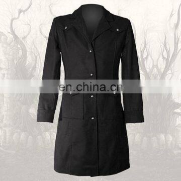 Women Military Death Squad Gothic Fashion Long Jacket