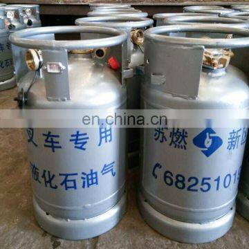 TPED CE ISO Empty Steel 15Kg Gas Cylinder Tank With Safety Valve For Cooking