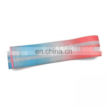 Adjustable Colorful Latex Logo Sports Rubber Loop Resistance Hip Circle Band