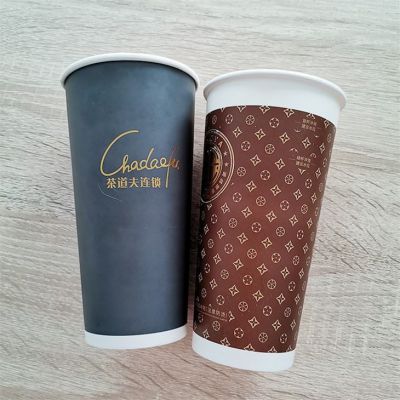 Environmental friendly recyclable disposable large capacity beverage cups