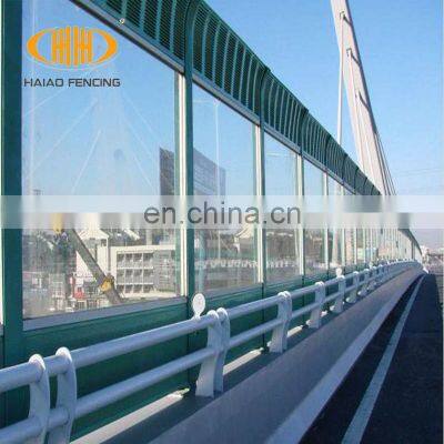 High quality sound noise aborsbing road noise barrier sound barrier price