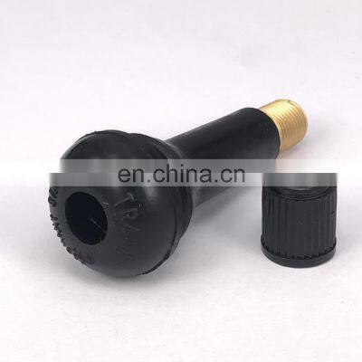 TR413 Tire Rubber  Valve Stem tubeless tire valve nozzles For Bus Vacuum Tire Use