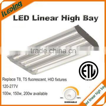 DLC Llisted led linear high bay light led linear high bay