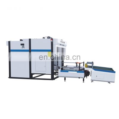 Automatic flip flop stacking machine litho stacker pile turning machine/pallet stacker machine