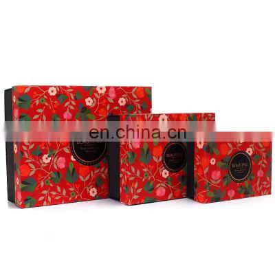 High quality customize design logo gift boxes with presentation display packing box