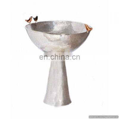 beautiful bowl with bird stand