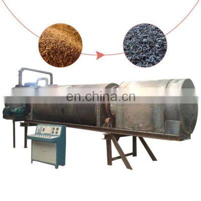 Wood sawdust charcoal rotary carbonization furnace carbonized rice husks