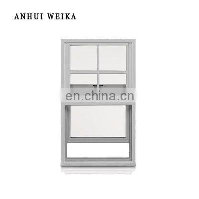 american style vinyl single hung window