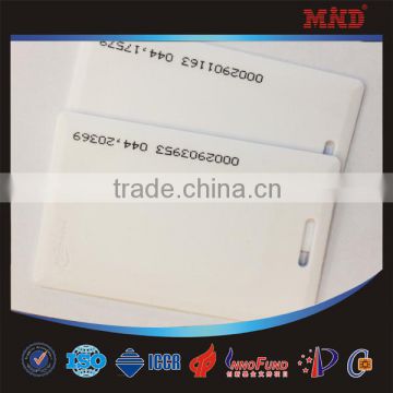 MDC83 Factory Price CR80 Plastic 125khz proximity mango tk4100 chip card                        
                                                Quality Choice